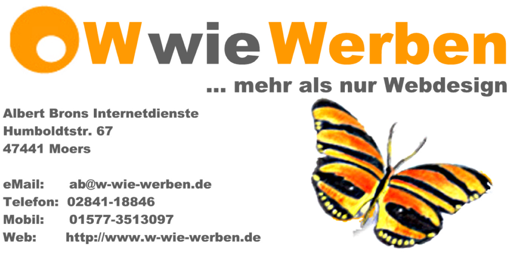 W wie Werben